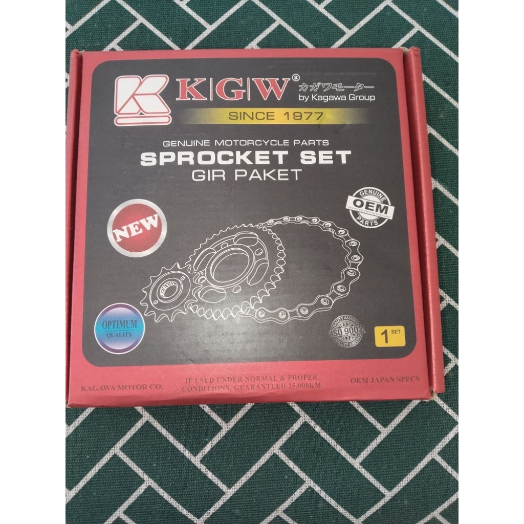 GEAR set gir set gear paket kagawa original RX-K