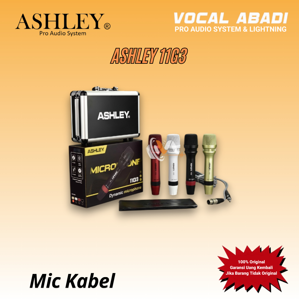 MIC KABEL ASHLEY 11G3