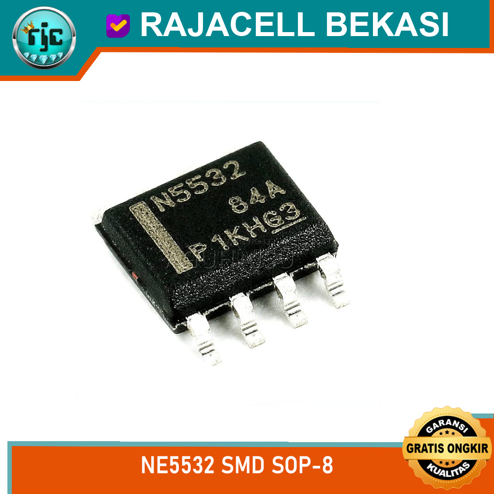 IC NE5532 SOP-8 SMD Dual Low-Noise Operational Amplifier Op-Amp Audio High Performance Original