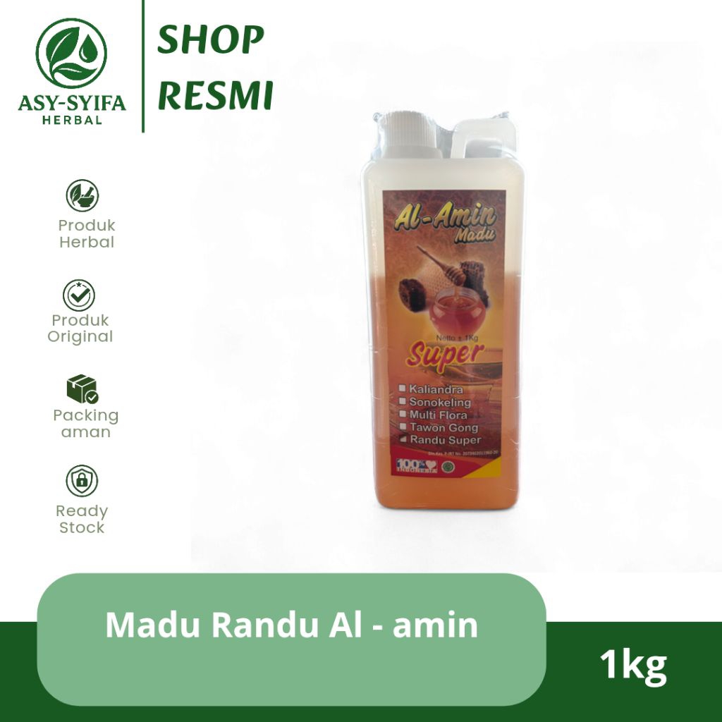 Madu Al-amin Randu super - madu murni