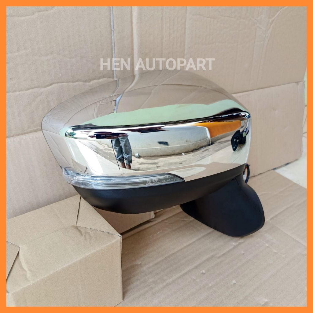 Spion mobil original warna chrome Xpander, Ultimet, Exceed, cross, GLS, Sport, original warna chrome
