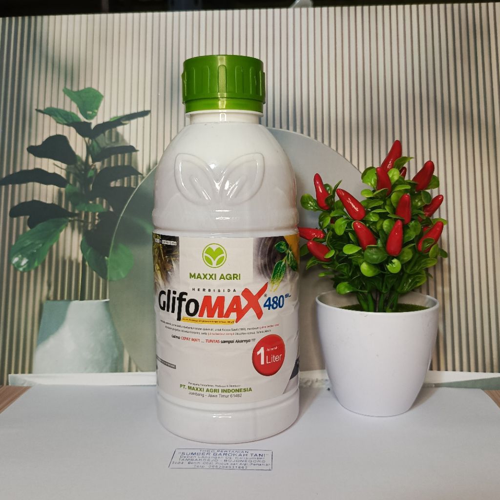 Glifomax 480 SL setara dengan gempur kemasan 1L