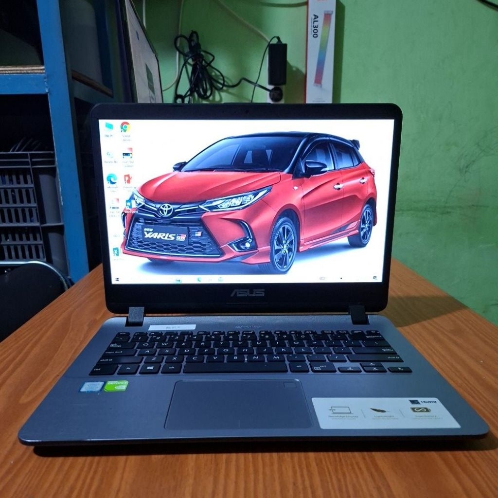 LAPTOP ASUS Vivobook X407UF CORE I5-8250U RAM 4GB SSD 256GB