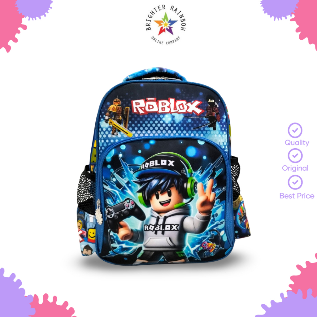Tas Reboner 32144 Ransel  Anak Laki Laki Paud-TK original karakter ROBLOX