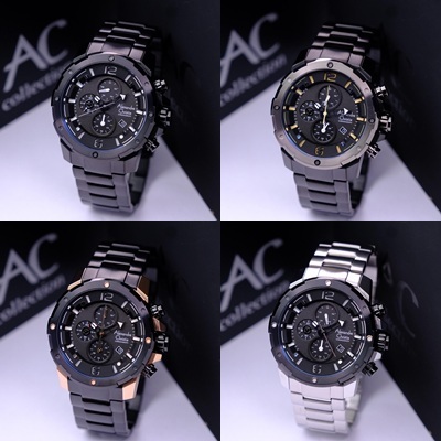 Jam Tangan Pria Alexandre Christie AC 6410 AC6410 Original Garansi Resmi 1 Tahun - Rantai