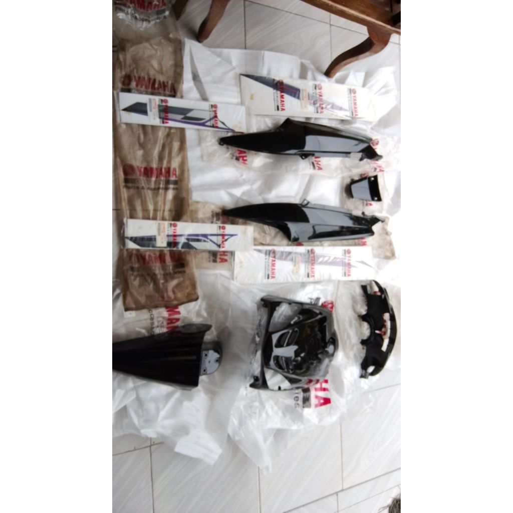 Body full set mio sporty hitam