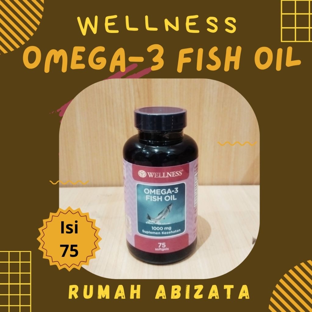 WELLNESS OMEGA-3 FISH OIL - 75 Softgel