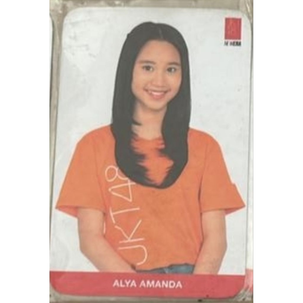 [OFFICIAL PHOTOCARD] NICE TO SEE YOU JKT48 ALYA JKT48