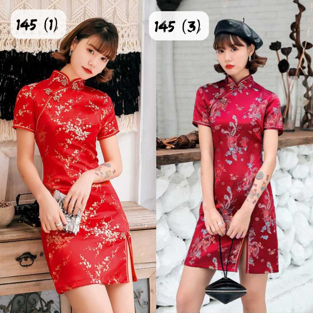 Fairyland |  Dress Cheongsam dewasa Qipao Sincia Imlek Chinese New Year Baju Sangjit dewasa IMPORT