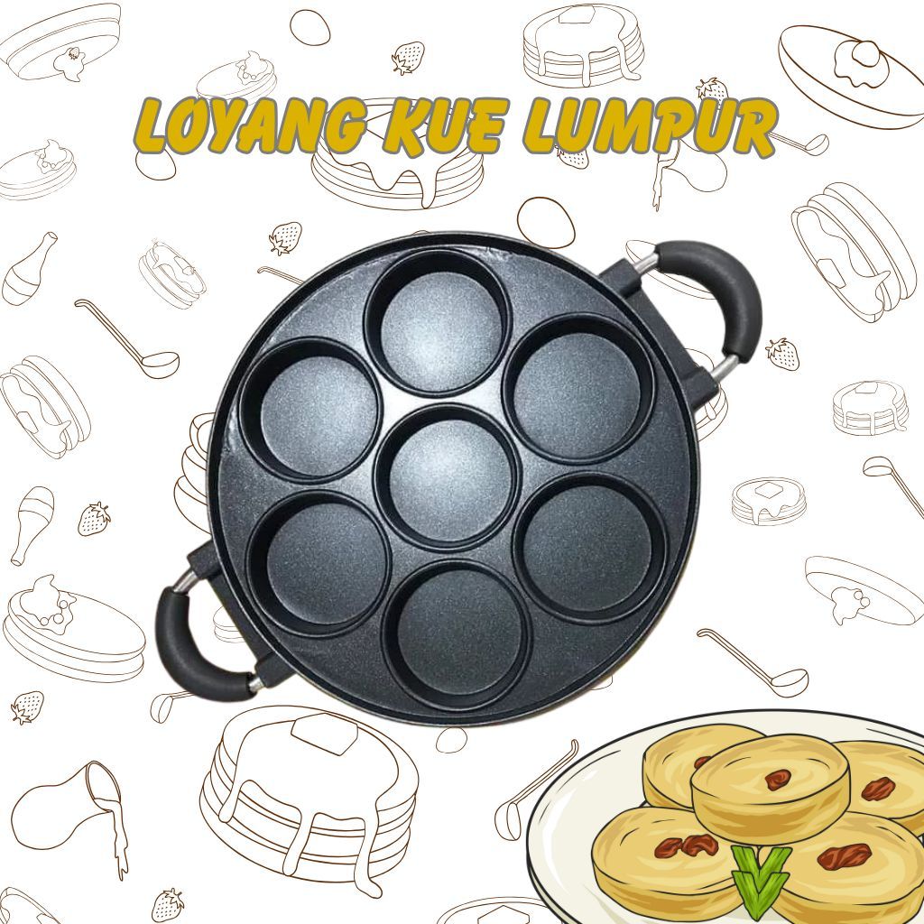 LOYANG KUE LUMPUR 7 LOBANG
