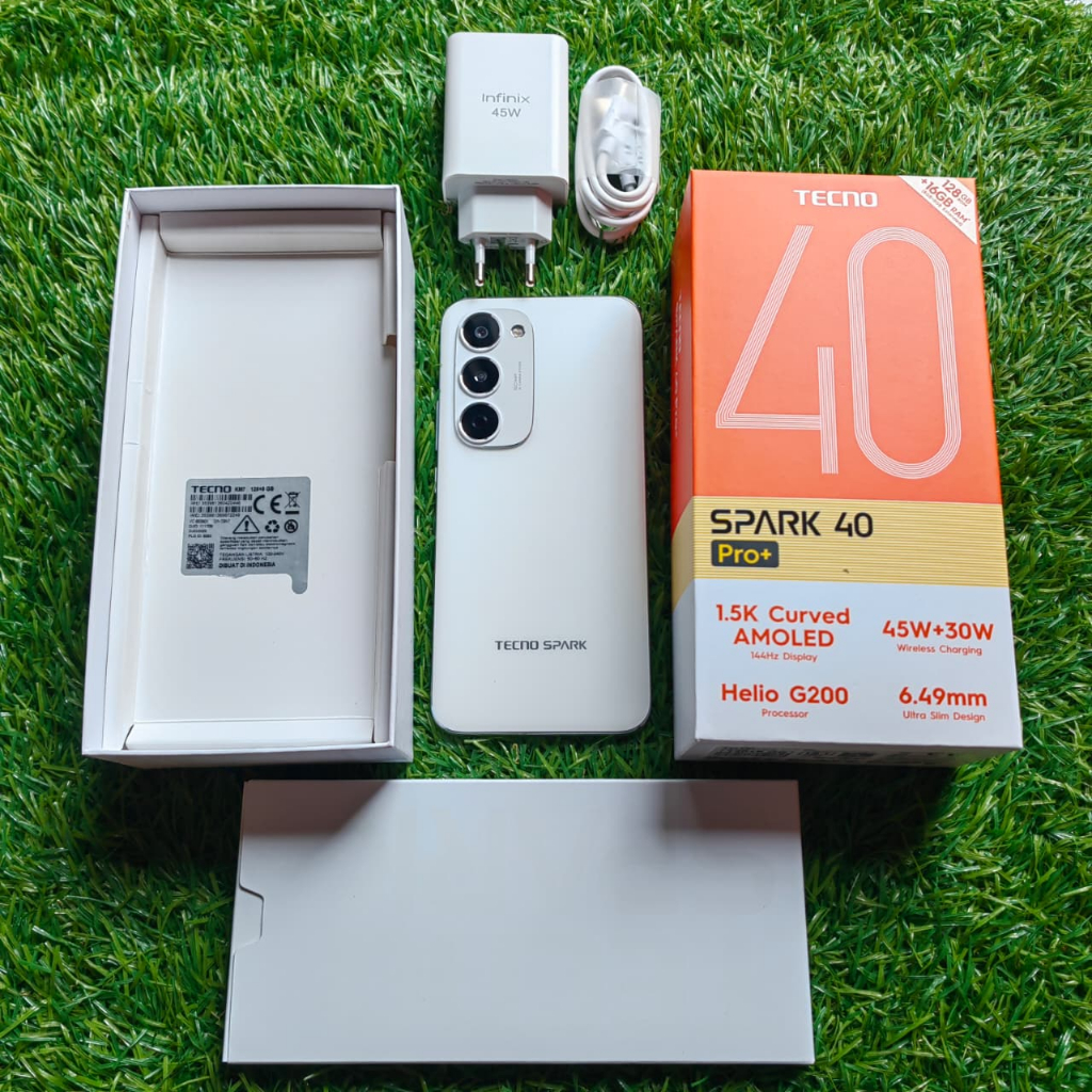 TECNO SPARK 40 PRO PLUS 8/256 & 8/128GB HP SECOND HP SEKEN HP BEKAS HP MURAH