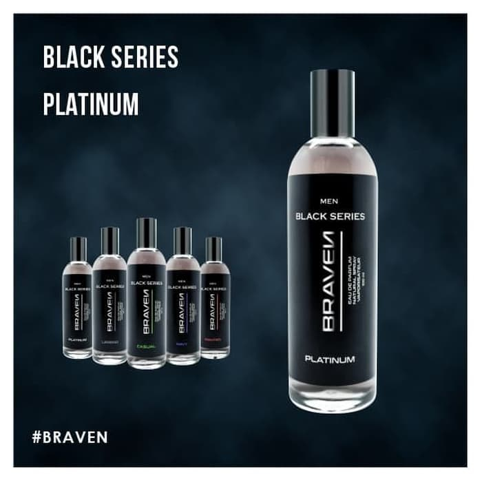 Braven Black Eau De Parfum 100ML Platinum Parfum Pria