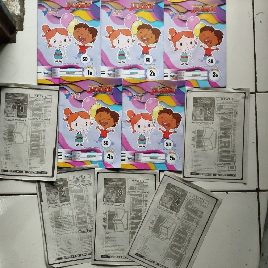 LKS Jamrut Pendidikan Agama Kristen ; Kunci lks agama kristen Kelas 1,2,3,4,5,6 SD