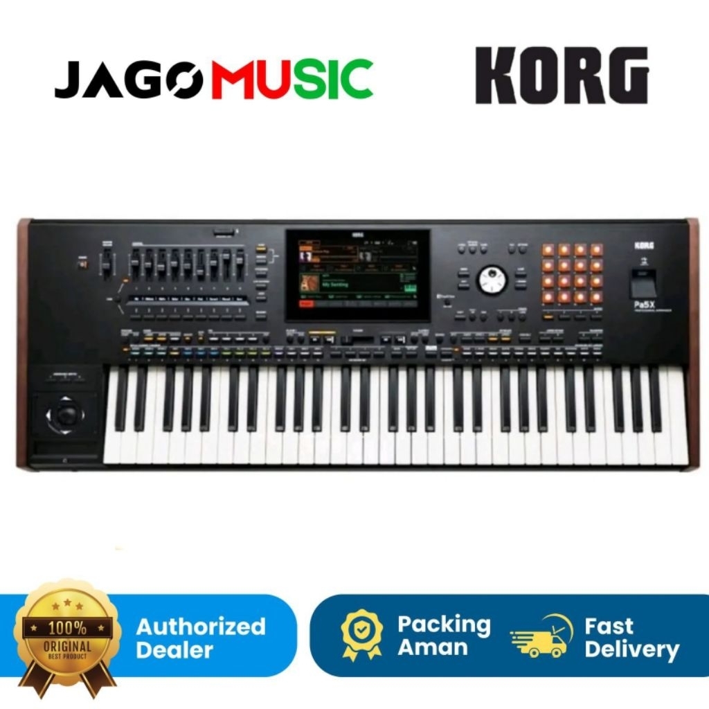 Keyboard Korg PA5X 61 Key Arranger Workstation Korg PA 5X 61 Keys