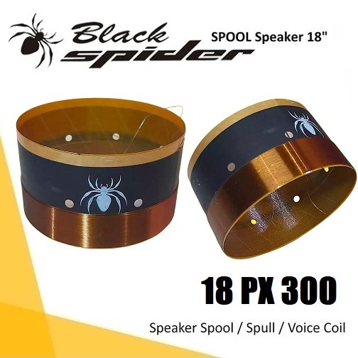 Spool Voice Coil SB 18 PX 300 Spul Spol Speaker 18 inch PX-300 Black Spider VC ( 4 inch ) 99.2mm Spo