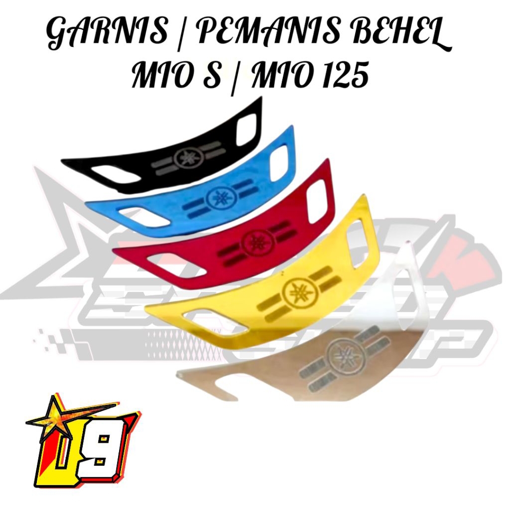 Garnis Behel MIO S MIO GEAR Pemanis Behel MIO S MIO GEAR 125