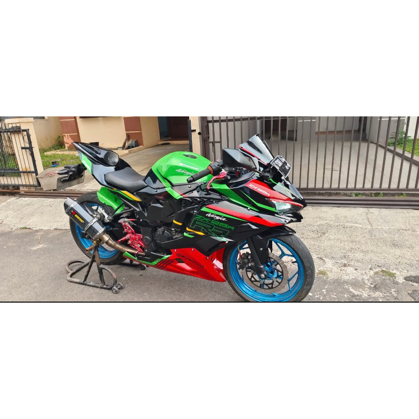 Fullset Fairing Model Zx Cocok di motor Ninja fi/Ninja Carbu/Ninjaz250