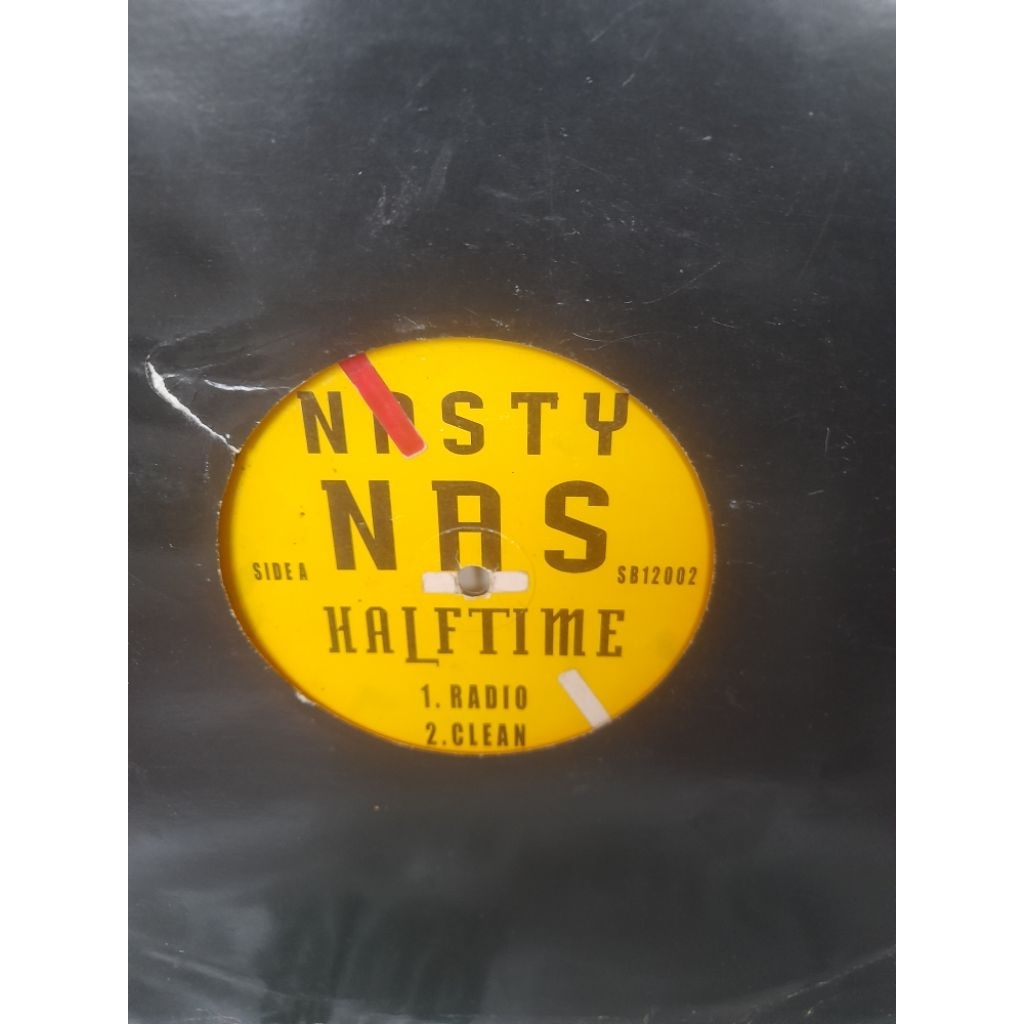 vinyl piringan hitam12 nasty Nas half time (PHA)