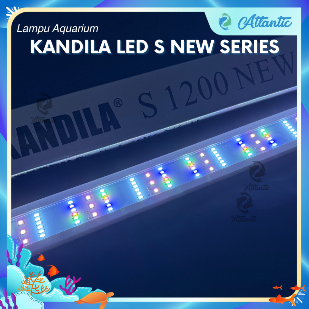 KANDILA LED S800 NEW Lampu Gantung Aquarium 1 Mode WRGB Kandila S800 NEW