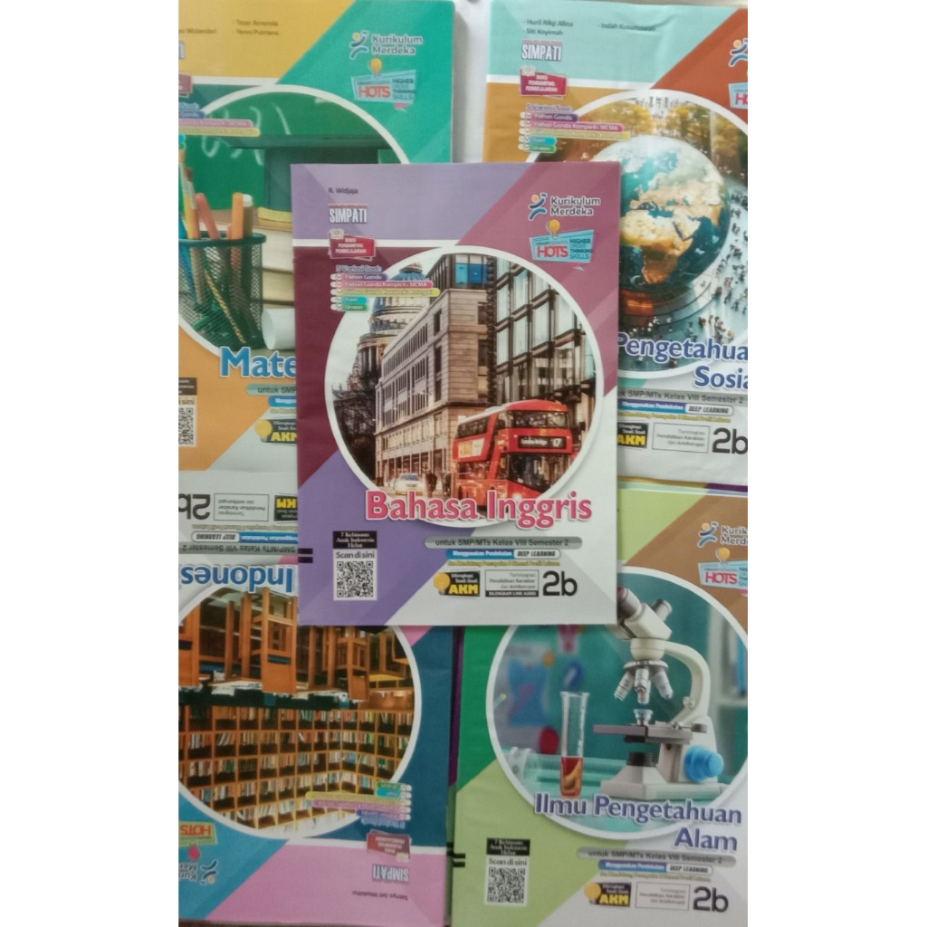 LKS SMP/MTs Kls 8, SIMPATI, Kurikulum Merdeka, deep Learning, Semester Genap,.