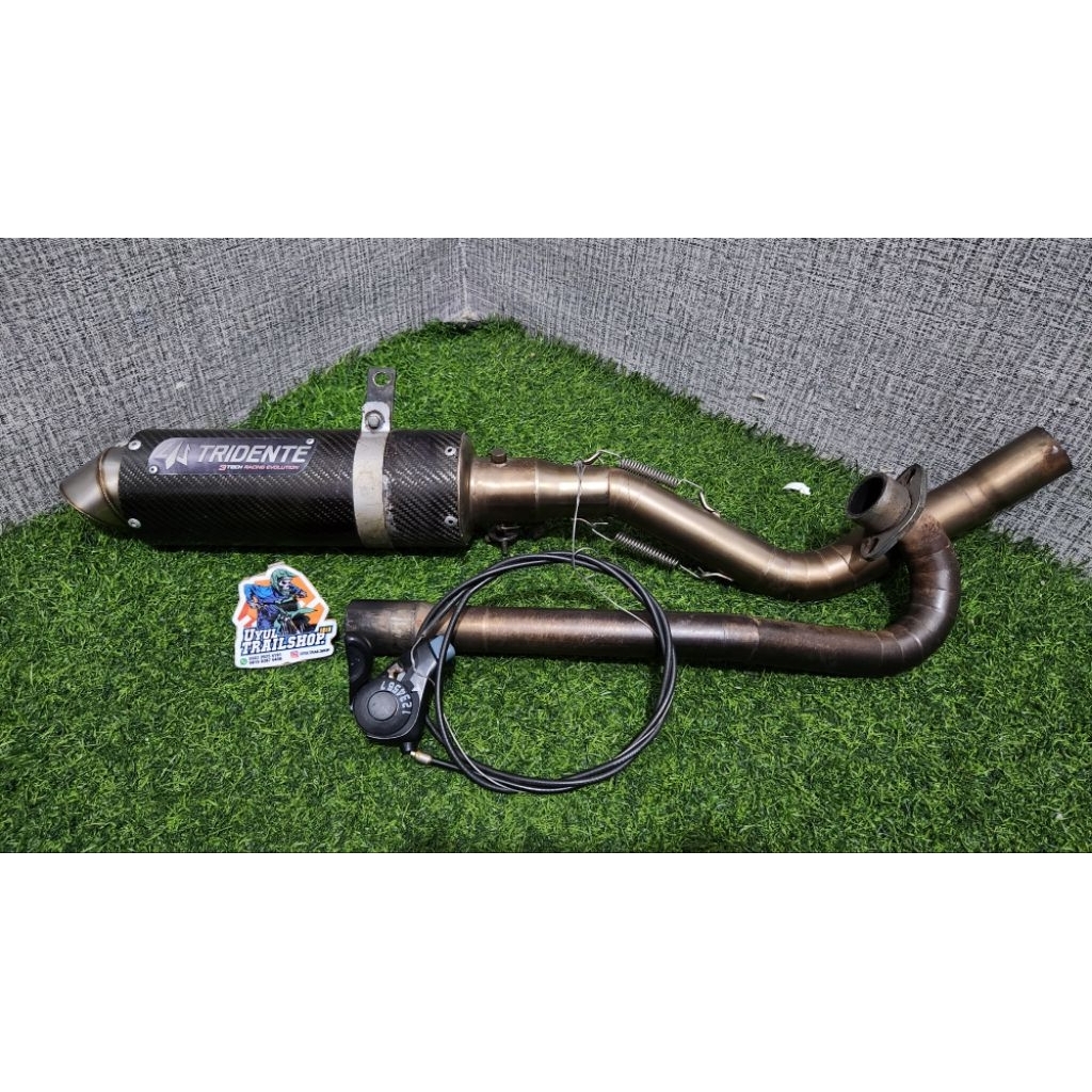 KNALPOT TRIDENTE F19 CARBON PNP HONDA CRF 150l SECOND