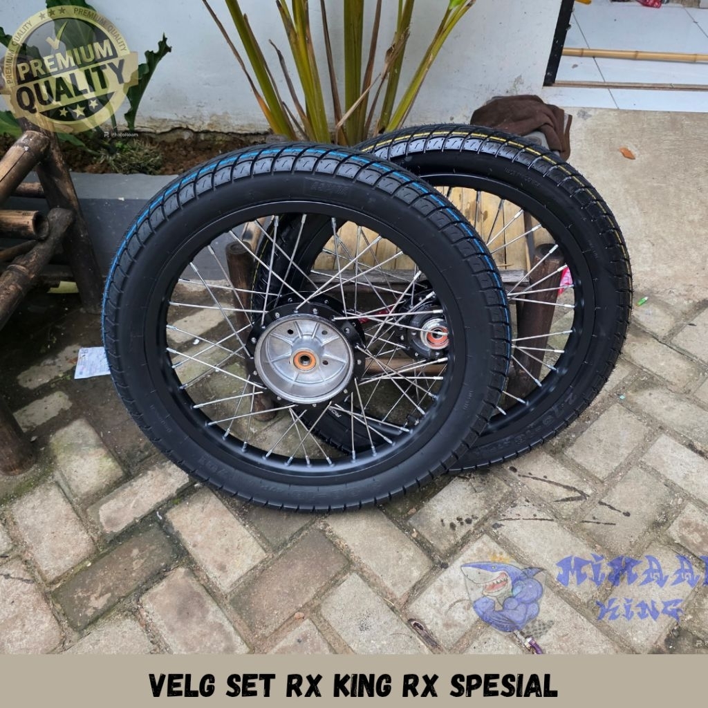 pelek velg velk rossi ring 18 rx king rx special paket murah lengkap ban