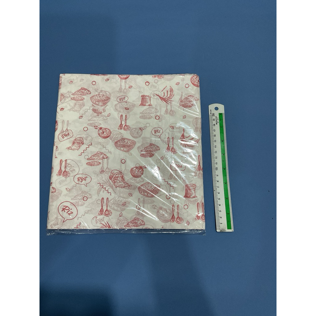 Kertas Nasi Motif Pembungkus Nasi/ Wrapping PAPPER