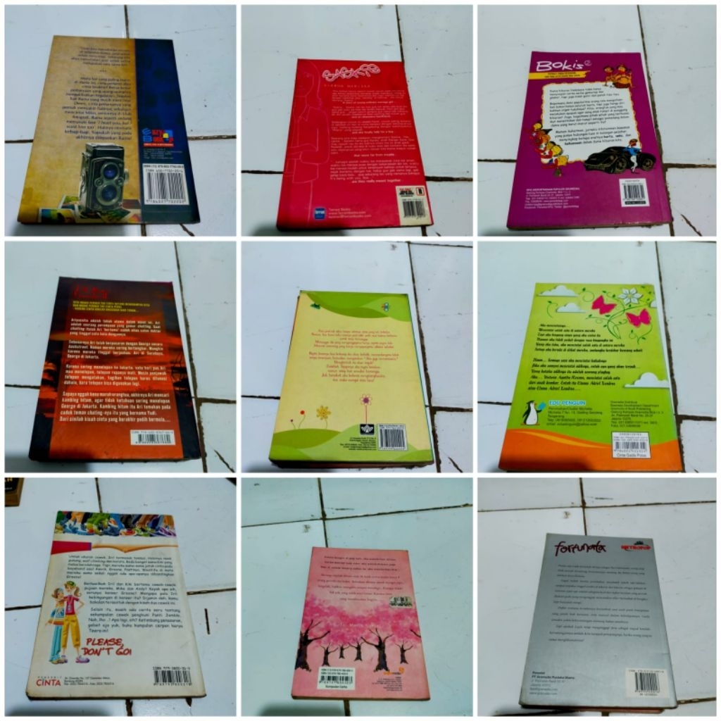 Novel Empat musim cinta / If someday / I' ll always remember / Sakie - Mariska / Cinta gadis polos /