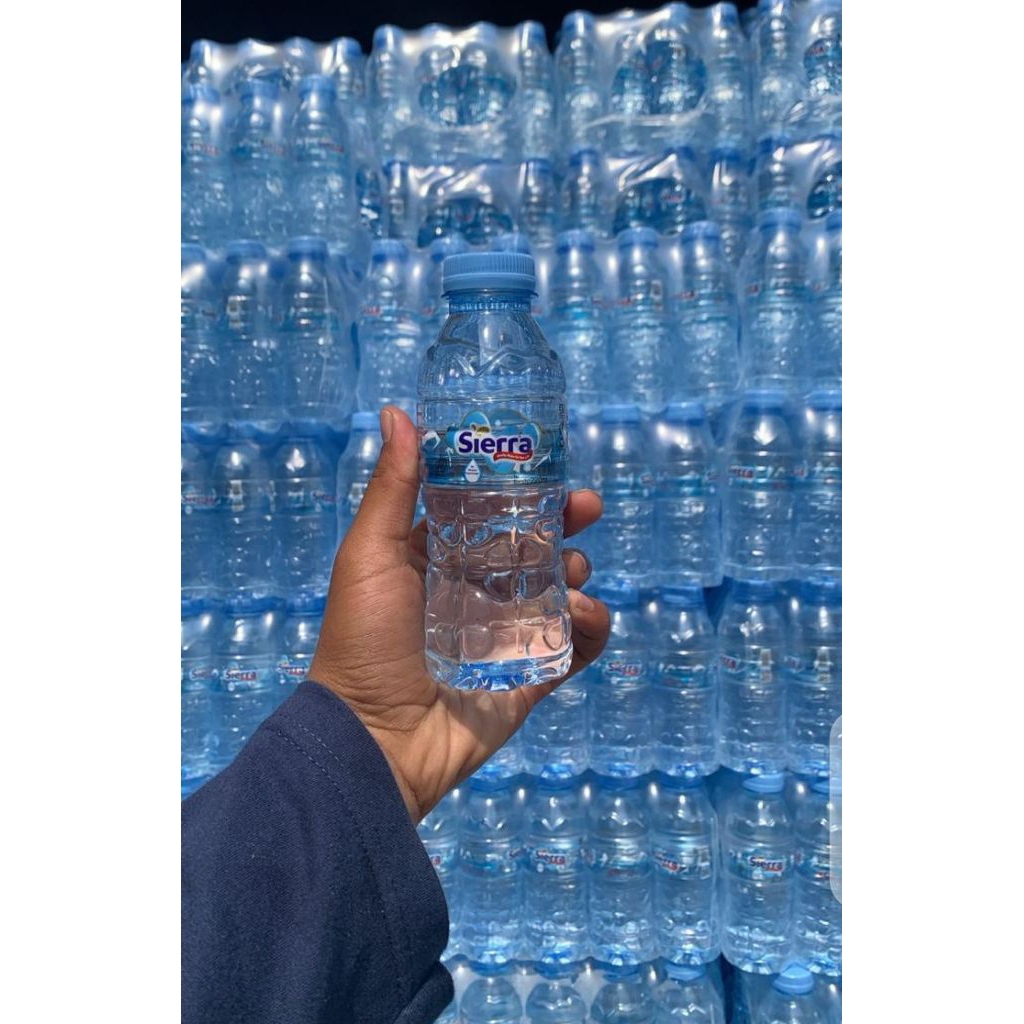 (khusus pengiriman instant) 1 krat isi 24 pcs air minum mineral Botol kecil siera Sierra 220 ml