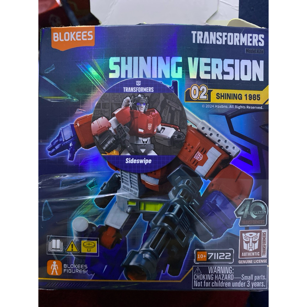 Blokees Transformers SV 02 Sideswipe