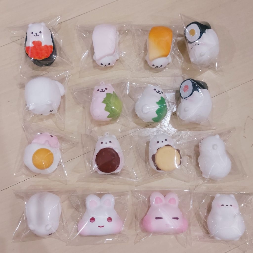 [READY STOCK] SQUISHY IBLOOM MINIS PT 2: GACHA & EGG BLIND BOX GACHAPON CAPSULE