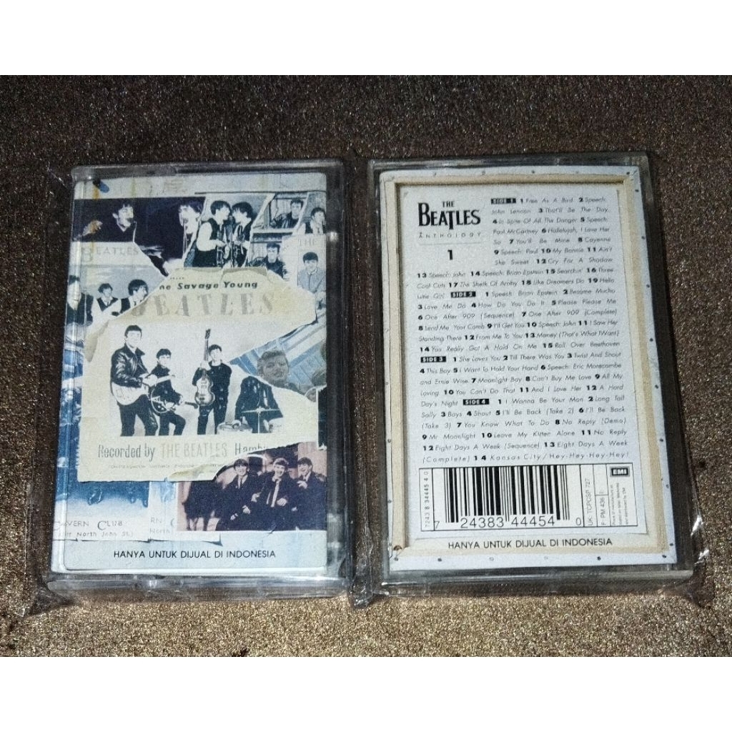 kaset The Beatles - Anthology 1 ( Doubel cassettes )