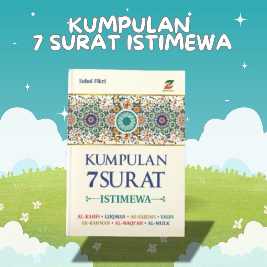 Buku Kumpulan 7 Surat Surah Istimewa Pendek Al mulk Yasin Dan Fadilah lengkap Terjemah