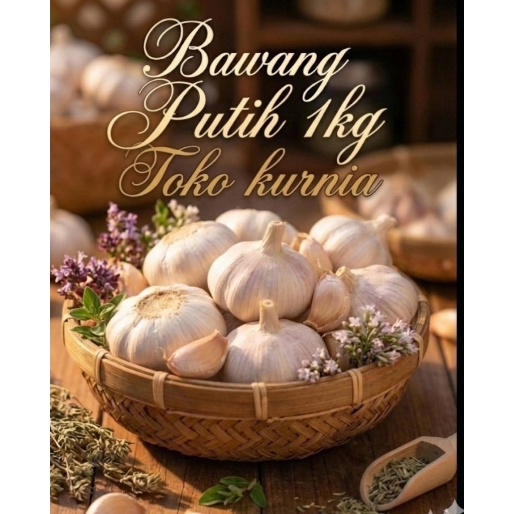 BAWANG PUTIH 1 KG