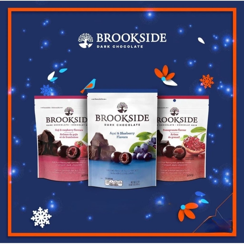 BROOKSIDE Dark Chocolate 198 Gram
