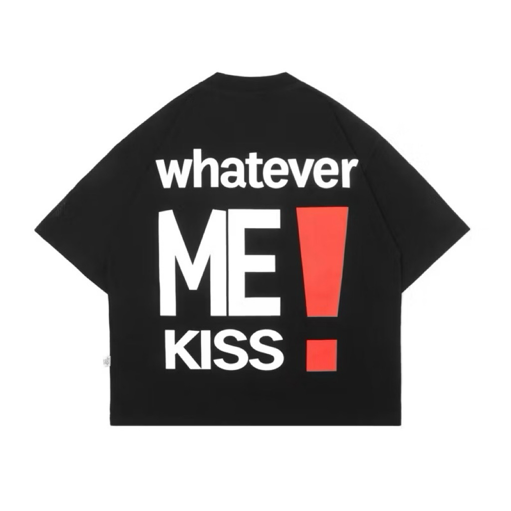 T-SHIRT TELEPATI WHATEVER KISS