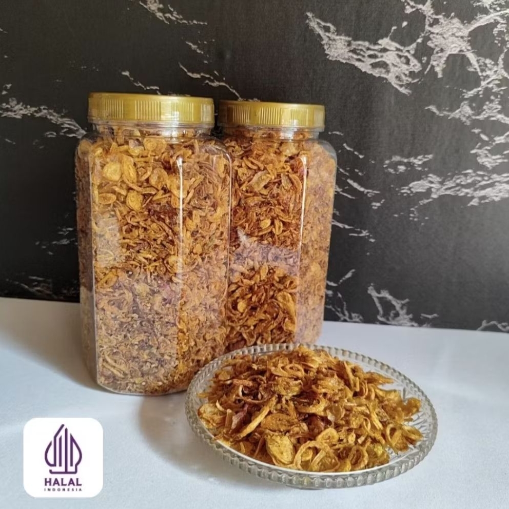 Bawang Merah Goreng Kemasan Toples 500Ml