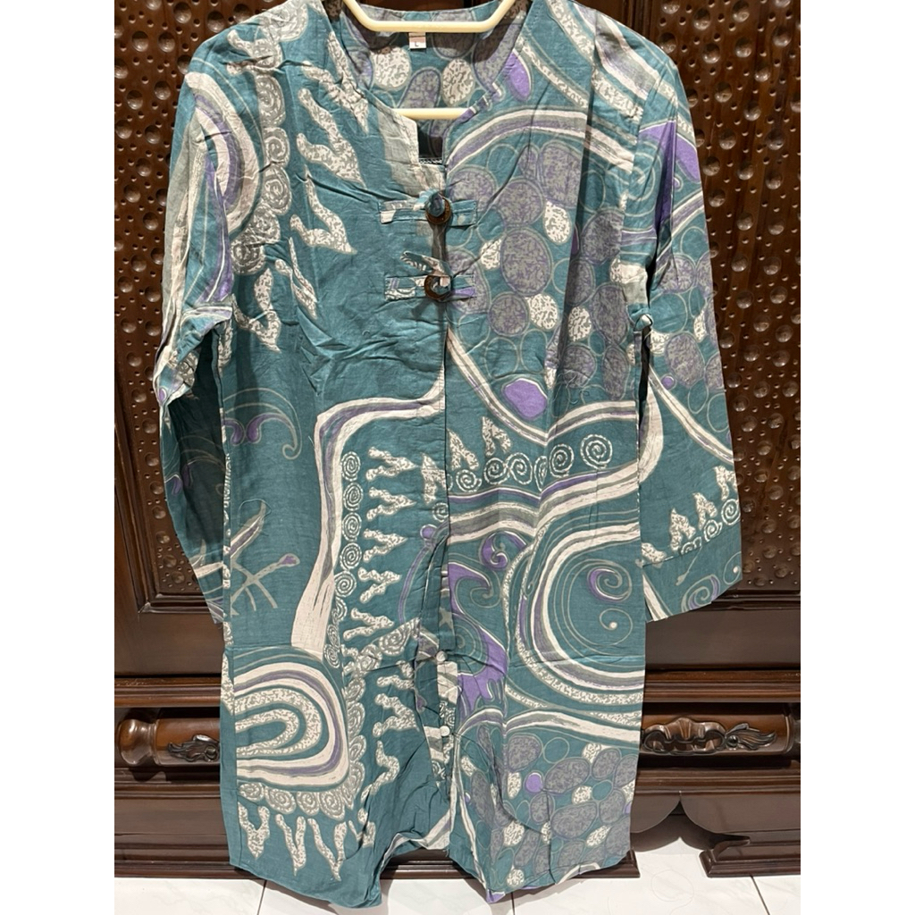 preloved tunik batik