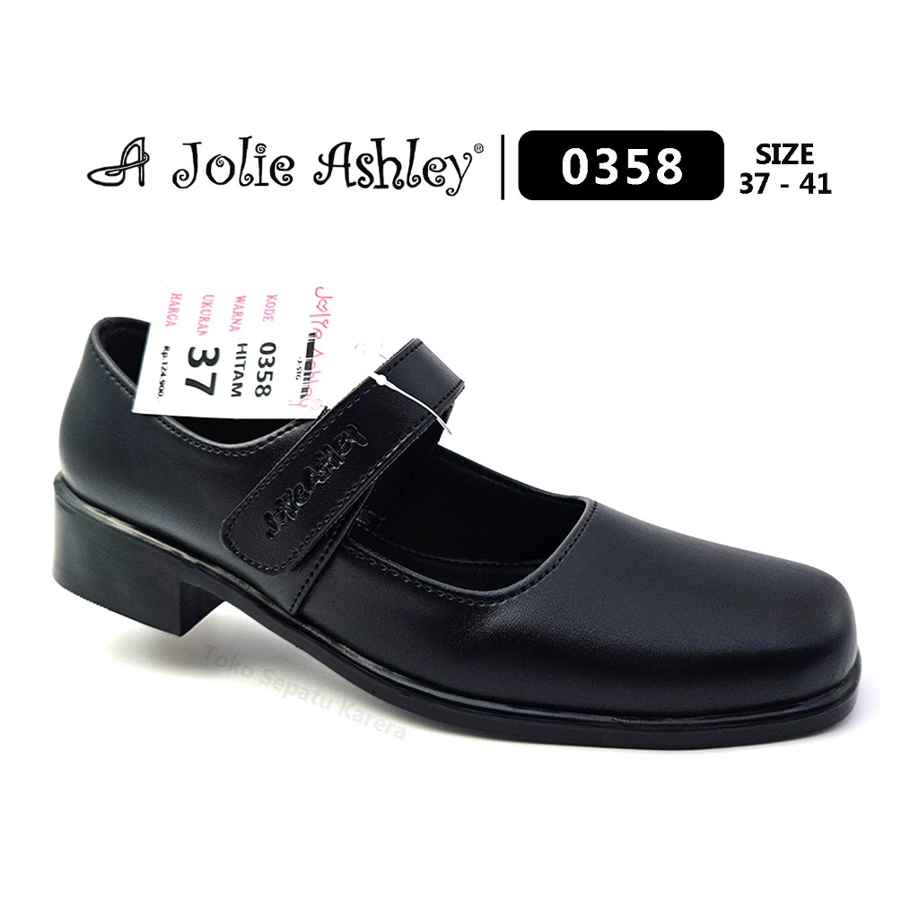 Sepatu Wanita Pantofel – PDH Formal – ASN/PNS –Paskibra Sekolah – JOLIE ASHLEY – 0358 – Size 37-41