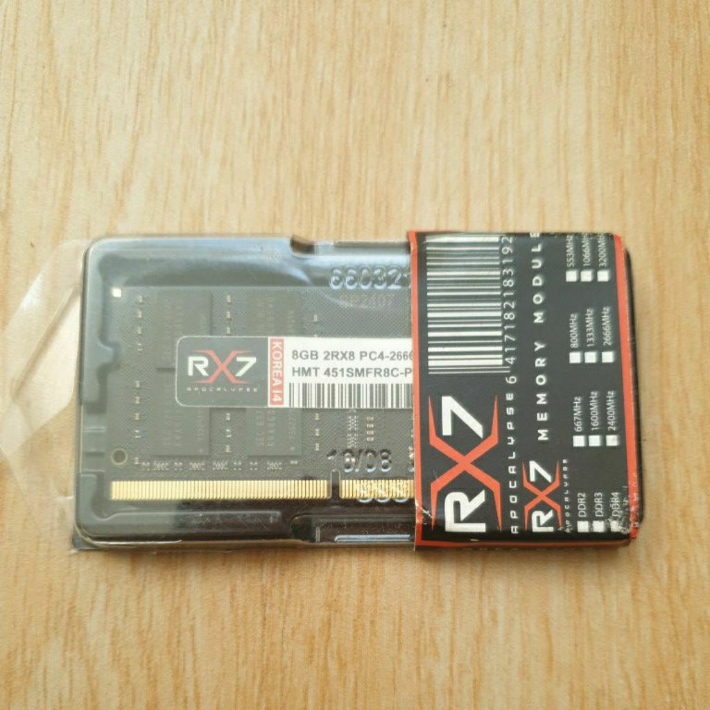 RAM SO-DIMM DDR4 PC-2666 MERK RX7