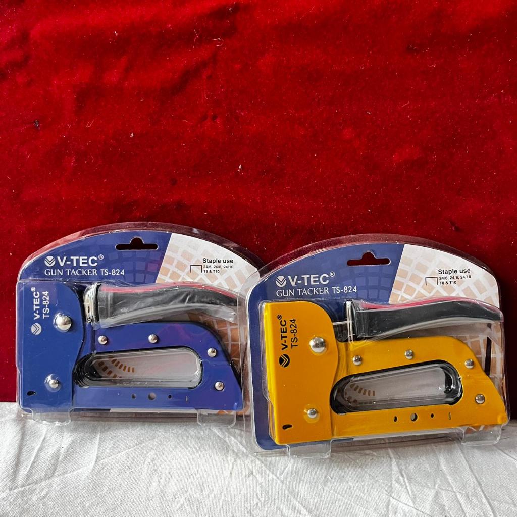 V-TEC Gun Tacker TS-824 Staples Tembak