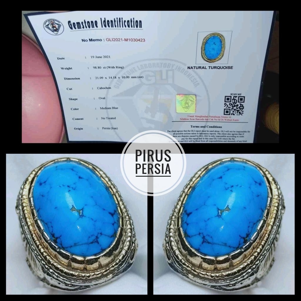 pirus jumbo Persia polosan motif ceplok kuro ya