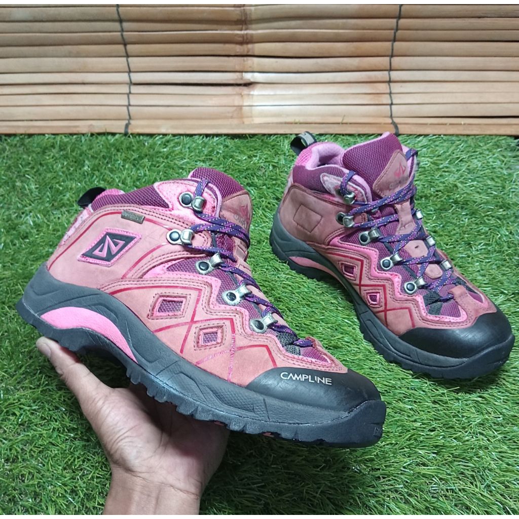 sepatu second outdoor CAMPLINE Goretex 40/25cm