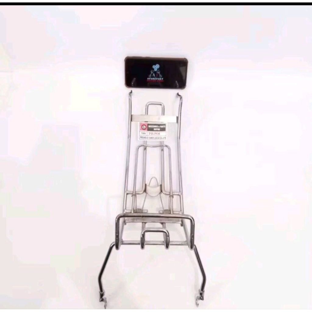 Rak Keranjang Jepit Sepeda motor Prima