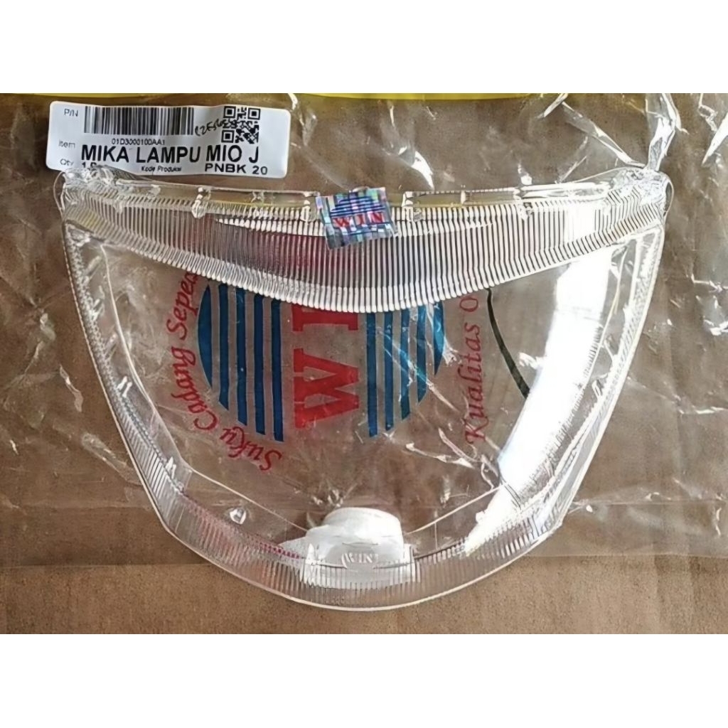 Mika Kaca Lampu Depan MIO J / MIO GT 2011-2015. MERK WIN