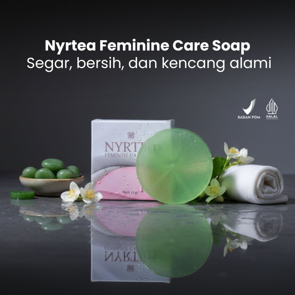 SABUN KEWANITAAN | FEMININE CARE SOAP NYRTEA | BPOM