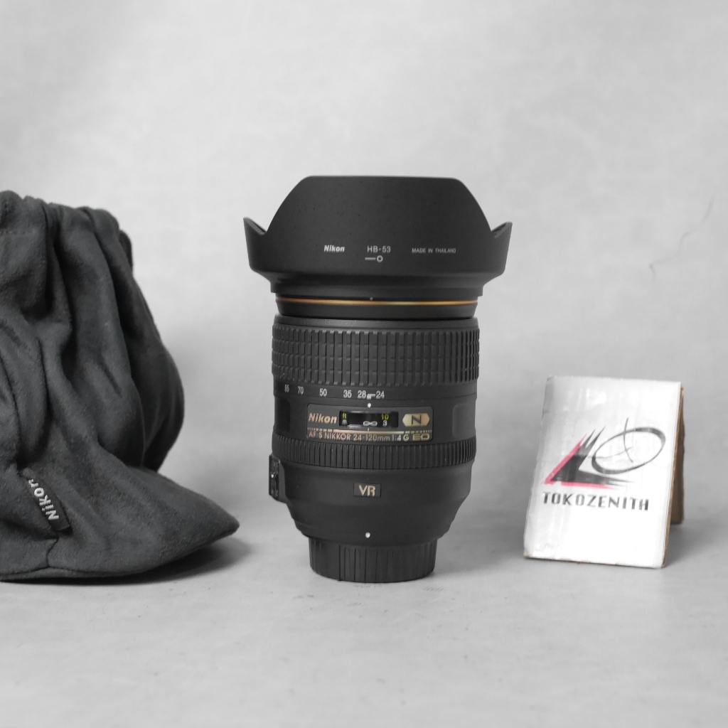 Nikon AFS 24-120mm f4 G ED NANO VR - Lensa KIT D750 D610 D850 - R02597