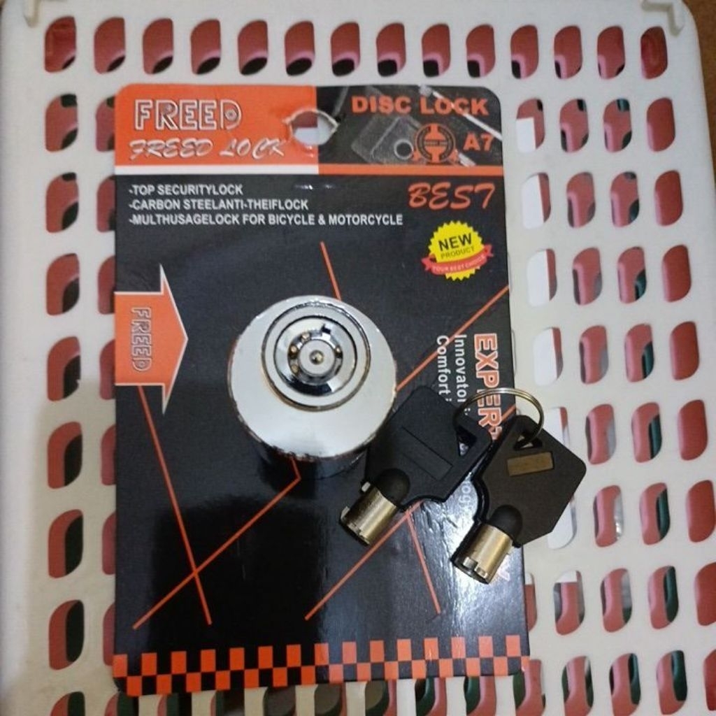 Bulat Gembok Cakram motor model baru gembok motor bulat