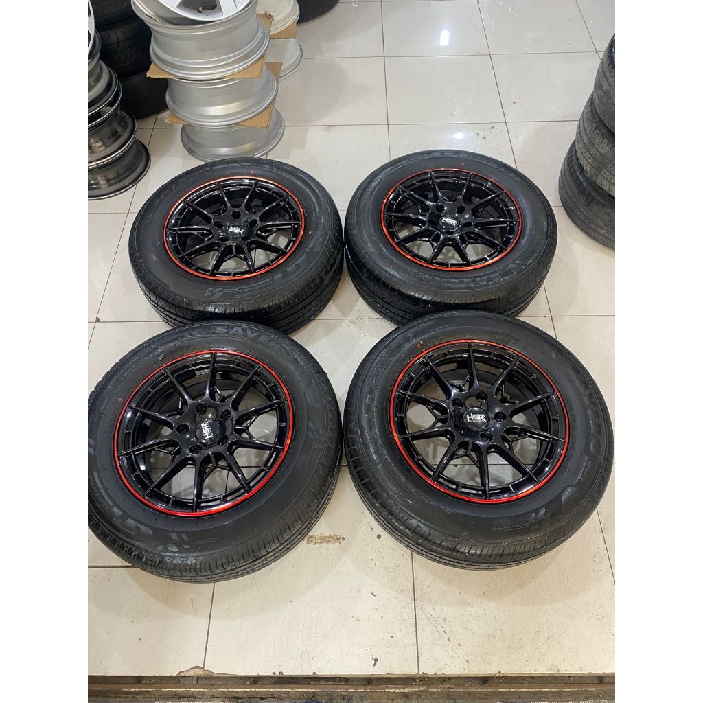 VELG MOBIL BEKAS RACING HSR CK05 R16 5X114+BAN 235 60 RING 16 TERIOS RUSH DLL