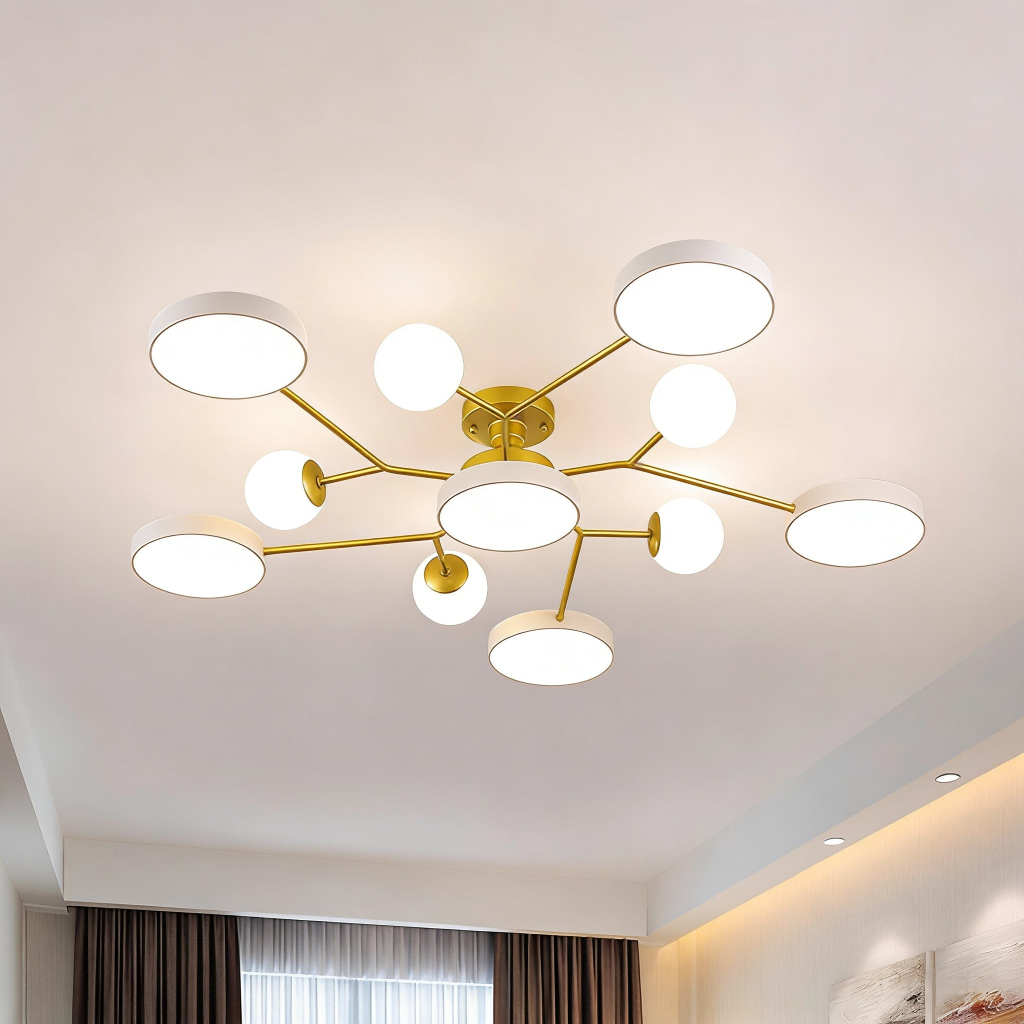 lamp_Yooli Lampu Led Kamar Aesthetic Lampu Hias Gantung Dekorasi Lampu Gantung Plafon Minimalis Lamp